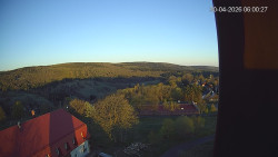 Panorama západ