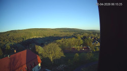 Panorama západ