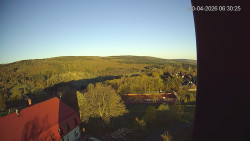 Panorama západ