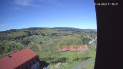 Panorama západ