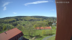 Panorama západ
