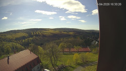 Panorama západ
