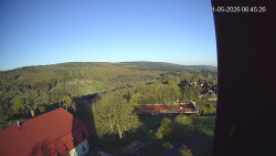 Panorama západ