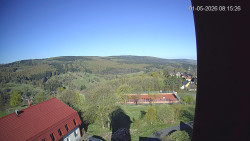 Panorama západ