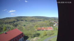 Panorama západ