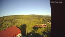 Panorama západ