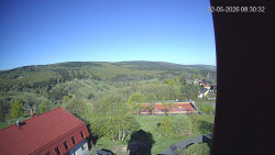 Panorama západ