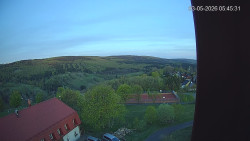 Panorama západ