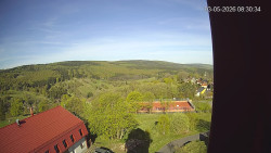 Panorama západ