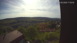 Panorama západ