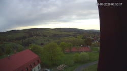 Panorama západ