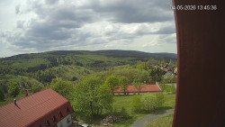 Panorama západ