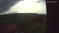 Panorama západ