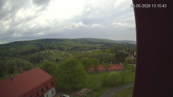 Panorama západ