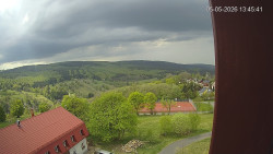 Panorama západ