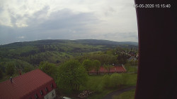 Panorama západ