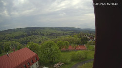 Panorama západ