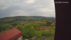 Panorama západ