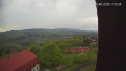 Panorama západ