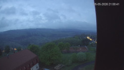 Panorama západ