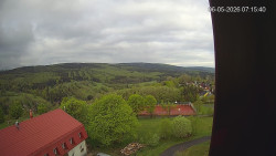 Panorama západ
