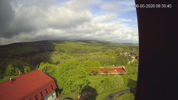 Panorama západ