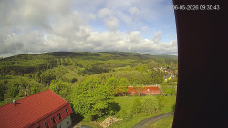 Panorama západ