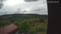 Panorama západ