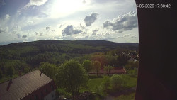 Panorama západ