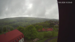 Panorama západ