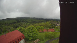 Panorama západ