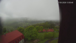 Panorama západ