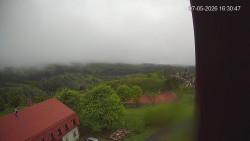 Panorama západ