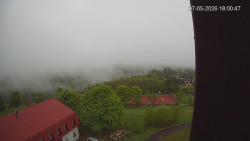 Panorama západ