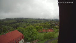 Panorama západ