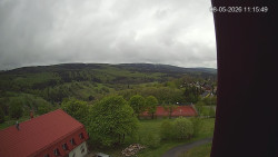 Panorama západ