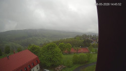 Panorama západ