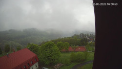Panorama západ