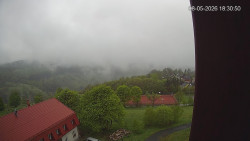 Panorama západ