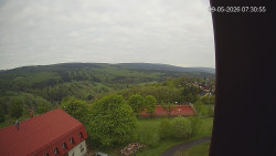 Panorama západ