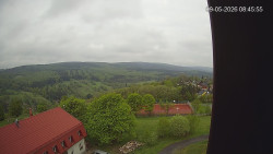 Panorama západ