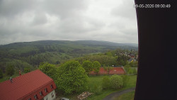 Panorama západ
