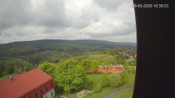 Panorama západ