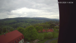 Panorama západ