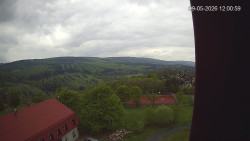 Panorama západ