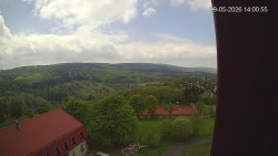Panorama západ