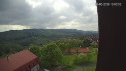 Panorama západ