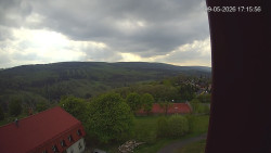 Panorama západ