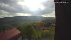 Panorama západ