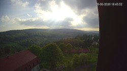 Panorama západ